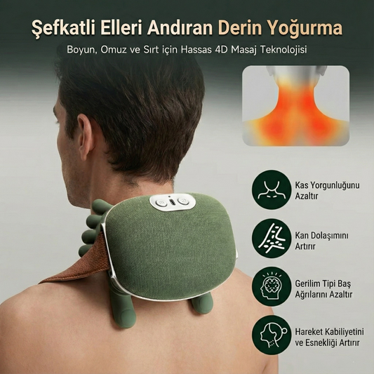 Cemora Boyun Ve Omuz Masaj Aleti